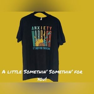 EUC Women’s Anxiety Warrior Graphic Tee- XXL